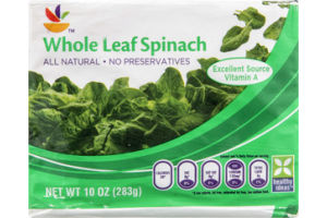 Ahold Whole Leaf Spinach