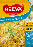 Локшина швидкого приготування зі смаком сиру та зелені Reeva м/у 85г
