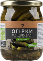 Конс Огірки 7 520 г мариновані