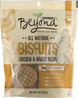 Purina Beyond Biscuits Chicken & Barley Recipe Dog Snacks