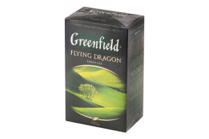 Чай зелений байховий листовий Flying Dragon Greenfield к/у 100г