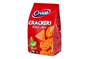 Крекеры со вкусом сыра Croco м/у 100г