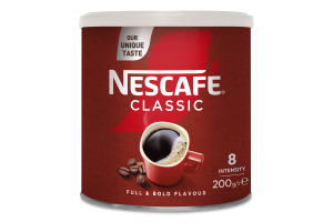 Кава розчинна гранульована Класік Nescafe з/б 200г