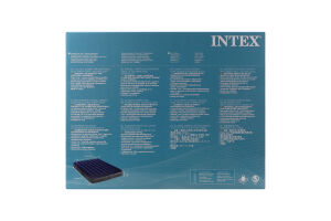 Mатрац надувний Класік флок 137*191*25см 64758 Інтекс