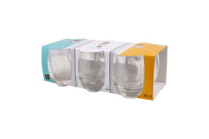 Склянка Глорі 300мл низька 6шт 93500-SL6B6 Юнігласс