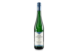 Вино 750мл 12% біле напівсухе Riesling Graf Johann IV пл
