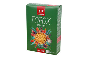 Горох колотый шлифованный Хіт продукт к/у 4х100г