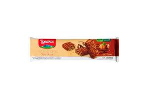 Печенье вафельное Фундук и молочный шоколад Patisserie Loacker к/у 100г