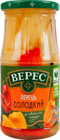 Перец сладкий стерилизованный Верес с/б 435г