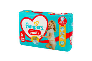 Трусики-підгузники для дітей 14-19кг 6 Pants 360 Pampers 44шт