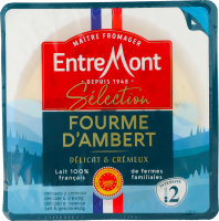 Сыр 50% Фурм д'Ambert Entremont лоток 0.15кг