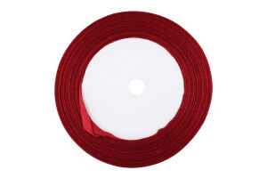 Стрічка д/подарунків мікс червоних тонів сатин 2,5см*22м Мета Друк