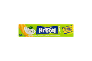 Чипсы картофельные пластинки Сметана с зеленью Hroom! к/у 50г