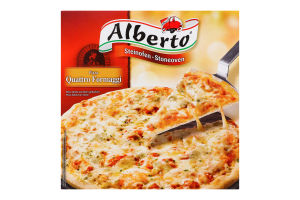 Піца заморожена Quattro Formaggi Alberto к/у 320г