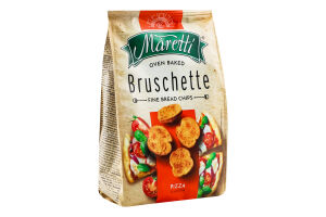 Брускетты хлебные запеченные Pizza Maretti м/у 140г