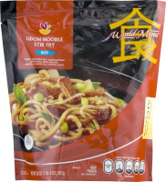Ahold World Menu Japanese Udon Noodle Stir Fry Beef