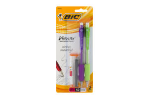 Bic Velocity #2 .9mm Thick Mechanical Pencils with Refills - 2 CT