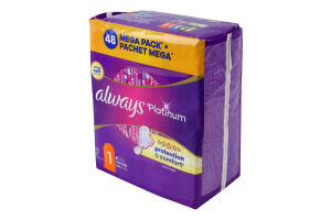 Прокладки гігієнічні ароматизовані Normal Platinum Always 48шт