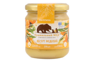 Мед с облепихой Правильний мед с/б 250г