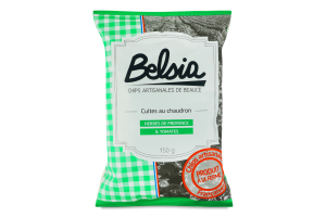 Чипси Belsia картопляні зі смаком томатів і трав