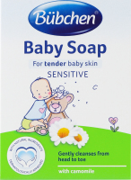 Мыло для детей от рождения с экстрактом ромашки Sensitive Bubchen 125г