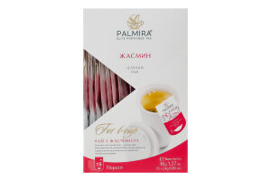 Жасмин T-cup BOX чай зелений з жасмином ТМ "PALMIRA", упк. 15 шт.