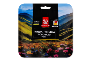 Каша гречана з овочами Сто пудів д/п 73г