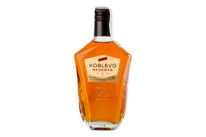 Коньяк 0.25л 40% ординарный 3 звезды V.S. Reserve Koblevo бут