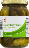 Ahold Whole Pickle Kosher Baby Dills