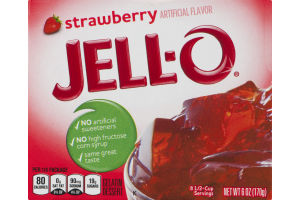 JELL-O Gelatin Dessert Strawberry