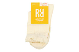 Шкарпетки дитячі Duna №4069 16-18 молочний