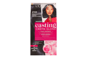 Крем-фарба для волосся без аміаку Casting creme gloss №210 L'Oreal Paris 1шт