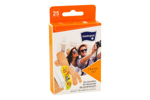 Пластир медичний Travel Set 25шт Matopat