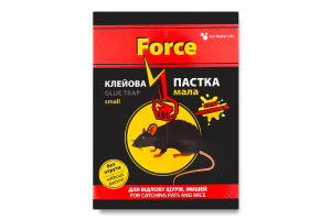 Ловушка для грызунов клеевая маленькая Force 1шт