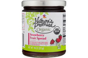 Nature's Promise Organic Fruit Spread Strawberry