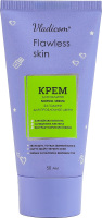 Крем для обличчя для проблемної шкіри зволоження та матування Normo-sebum Flawless skin Vladicom 50мл
