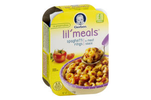 Gerber Lil' Meals Spaghetti Rings In Meat Sauce
