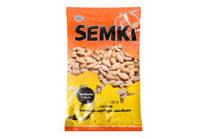 Насіння гарбуза смажене солоне Semki м/у 120г