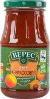 Джем абрикосовий стерилізований Верес с/б 370г