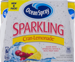 Ocean Spray Sparkling Cran-Lemonade - 6 CT