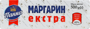 Маргарин 82% столовый Экстра Панна м/у 500г