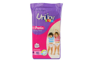Трусики-подгузники для детей 6-9кг М Soft Baby Unijoy 60шт