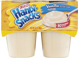 JELL-O Handi-Snacks Pudding Vanilla - 4 CT