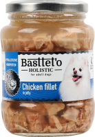 Корм д/собак шматочки філе курки в желе 360г твіст/б Басттет"о