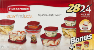 Rubbermaid Easy Find Lids 28 Piece Set