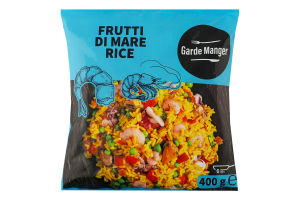 Рис глубокої заморозки с морепродуктами Frutti di mare rice Garde Manger м/у 400г
