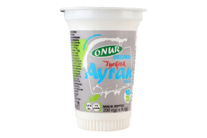 Айран 1.8% Турецкий Onur cт 200г
