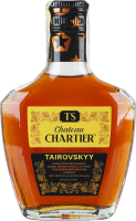 Бренді 200мл 37% виноградний ординарний Tairovskyy Special Chateau Chartier пл
