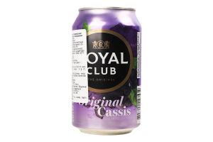 Напій Royal Club Чорна смородина б/алк газ