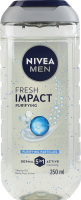 Гель для душу для тіла, обличчя та волосся 5в1 Fresh impact Nivea Men 250мл